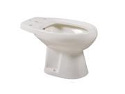 American Standard 5023.100.020 14 1 2 Bidet with Verticle Spray and Integral Overflow from the Cadet Collectio White