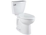 American Standard 270FA001.020 Cadet 3 Elongated Two Piece Toilet with EverClean Surface Left Mounted Tank Le White