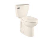 American Standard 270FA001.222 Cadet 3 Elongated Two Piece Toilet with EverClean Surface Left Mounted Tank Le Linen