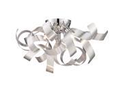Quoizel RBN1616 Ribbons 4 Light 17 Wide Xenon Flush Mount Ceiling Fixture