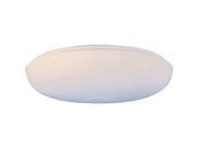 Maxim Lighting Low Profile EE 1 Light Flush Mount White 87200WT