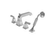 American Standard 2555.901 Double Handle Roman Tub Filler Faucet with Personal H Satin