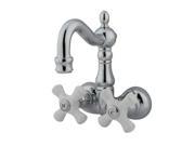 Kingston Brass CC1080T1 Clawfoot Tub Filler Faucet Polished Chrome