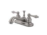 Kingston Brass GKB608AL Lavatory Faucet Satin Nickel