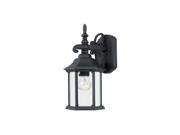 Designers Fountain 2961 BK Wall Sconces Outdoor Lighting Black