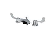 Kingston Brass KB931 Vista Widespread Bathroom Faucet with Pop Up Drain Assembly Polished Chrome
