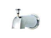 Kingston Brass K188E 5 Tub Spout with Diverter Flange and 1 2 IPS Connection Polished Chrome