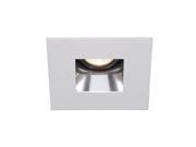 WAC Lighting Recessed Low Volt Trim Square White HR D412 S SC WT