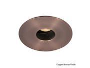 WAC Lighting HR 3LED T618S W CB Recessed Trims Recessed Lights Copper Bronze