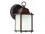Yosemite FL5009 Single Light Down Lighting Medium Outdoor Wall Sconce from the T Brown