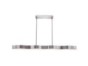 Access Titanium Semi Flush or Pendant Brushed Steel Frosted Glass 62316 BS FST
