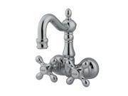 Kingston Brass CC1078T1 Clawfoot Tub Filler Faucet Polished Chrome