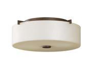 Feiss Sunset Drive 2Light Indoor Flush Mount Corinthian Bronze FM313CB