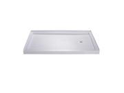 DreamLine DLT 1136602 Shower Receptor Fixture White