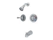 Kingston Brass KB671 Tub and Shower Faucet Polished Chrome