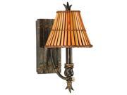 Kenroy Home Kwai 1 Light Wall Sconce Bronze Heritage Finish 90451BH
