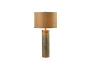 Kenroy Home Mattias Table Lamp Natural Slate w Copper Finish Accents 21036SL