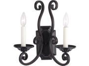 Maxim Lighting Manor 2 Light Wall Sconce Oil Rubbed Bronze 12218OI