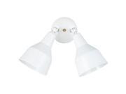 Sea Gull Lighting Adjustable Piedmont Swivel Flood Light in White 8607 15