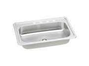 Elkay CRS33224 Kitchen Sink Fixture 4 Faucet Holes