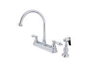 Kingston Brass KB3751ALBS Kitchen Faucet Polished Chrome