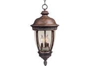 Maxim Knob Hill VX 3 Light Outdoor Hanging Lantern Sienna 40467CDSE