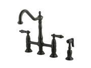 Kingston Brass KS1275ALBS Kitchen Faucet Oil Rubbed Bronze