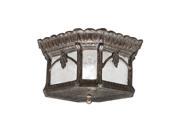 Kichler 9854 Tournai 2 Light Outdoor Ceiling Fixture