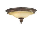 Feiss Stirling Castle 2Light Indoor Flush Mount British Bronze FM232BRB