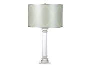 AF Lighting 8234 TL Candice Olson Trellis Table Lamp with Satin Silver Blue Pa Clear