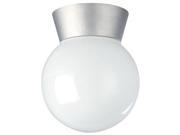 Nuvo Lighting 77 152 Single Light 8 Ceiling Mounted Utility Fixture with White