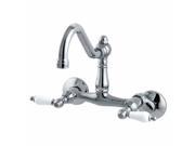 Kingston Brass KS3221PL Kitchen Faucet Polished Chrome