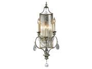 Murray Feiss Gianna 3 Light Sconce in Gilded Silver WB1448GS