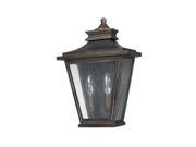 Capital Lighting 9460 Astor 2 Light ADA Compliant Outdoor Wall Sconce Old Bronze