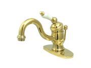 Kingston Brass KB3402PL Lavatory Faucet Polished Brass