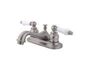 Kingston Brass GKB608PL Lavatory Faucet Satin Nickel