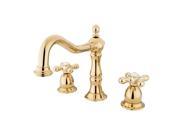 Kingston Brass KS1972AX Lavatory Faucet Polished Brass