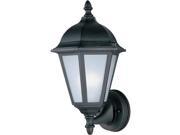 Maxim Westlake EE 1 Light Outdoor Wall Lantern Black 85102BK