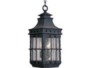 Maxim Nantucket 3 Light Outdoor Hanging Lantern Country Forge 30088CDCF