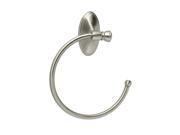 Saybrook Towel Ring in Satin Nickel Finish