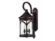 Hinkley Lighting H2314 24.5 Height 3 Light Lantern Outdoor Wall Sconce from the Copper Bronze