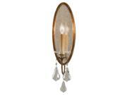Murray Feiss Valentina 1 Light Sconce in Oxidized Bronze WB1449OBZ