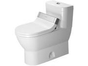 Duravit Darling New 1.28 gpf Siphon Jet Gravity Flush Vitreous China Elongated One Piece Toilet White