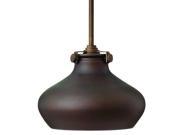 Hinkley Lighting 3138 1 Light Indoor Mini Pendant with Metal Shade from the Cong