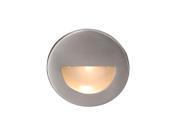WAC Lighting LEDme Round Step and Wall Light Brushed Nickel WL LED300 C BN