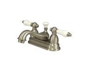 Kingston Brass KS3608PL Lavatory Faucet Satin Nickel