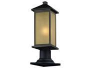 Z Lite Outdoor Post Light in Oil Rubbed Bronze 548PHMR 533PM ORB