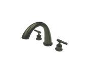 Kingston Brass KS2365ML Roman Tub Faucet Oil Rubbed Bronze