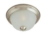 Maxim Lighting 1 Light Flush Mount Satin Nickel 5830FTSN