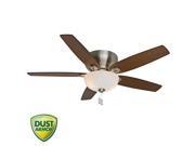 54101 Durant 54 in. Transitional Brushed Nickel Walnut Indoor Ceiling Fan